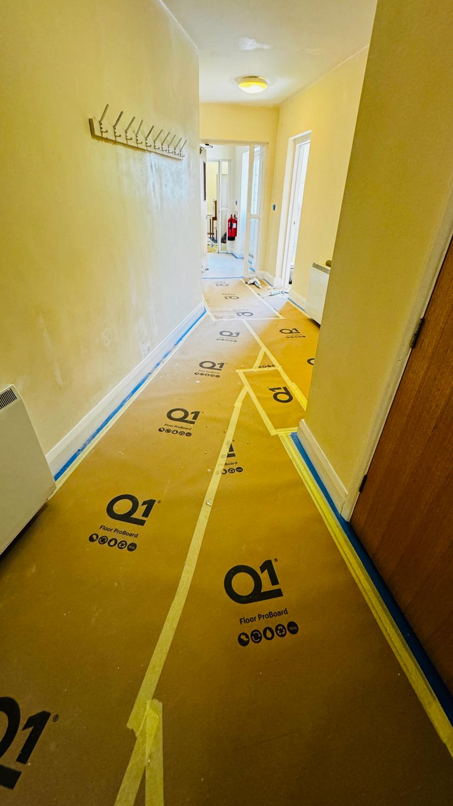 how to prepare a room for painting and decorating