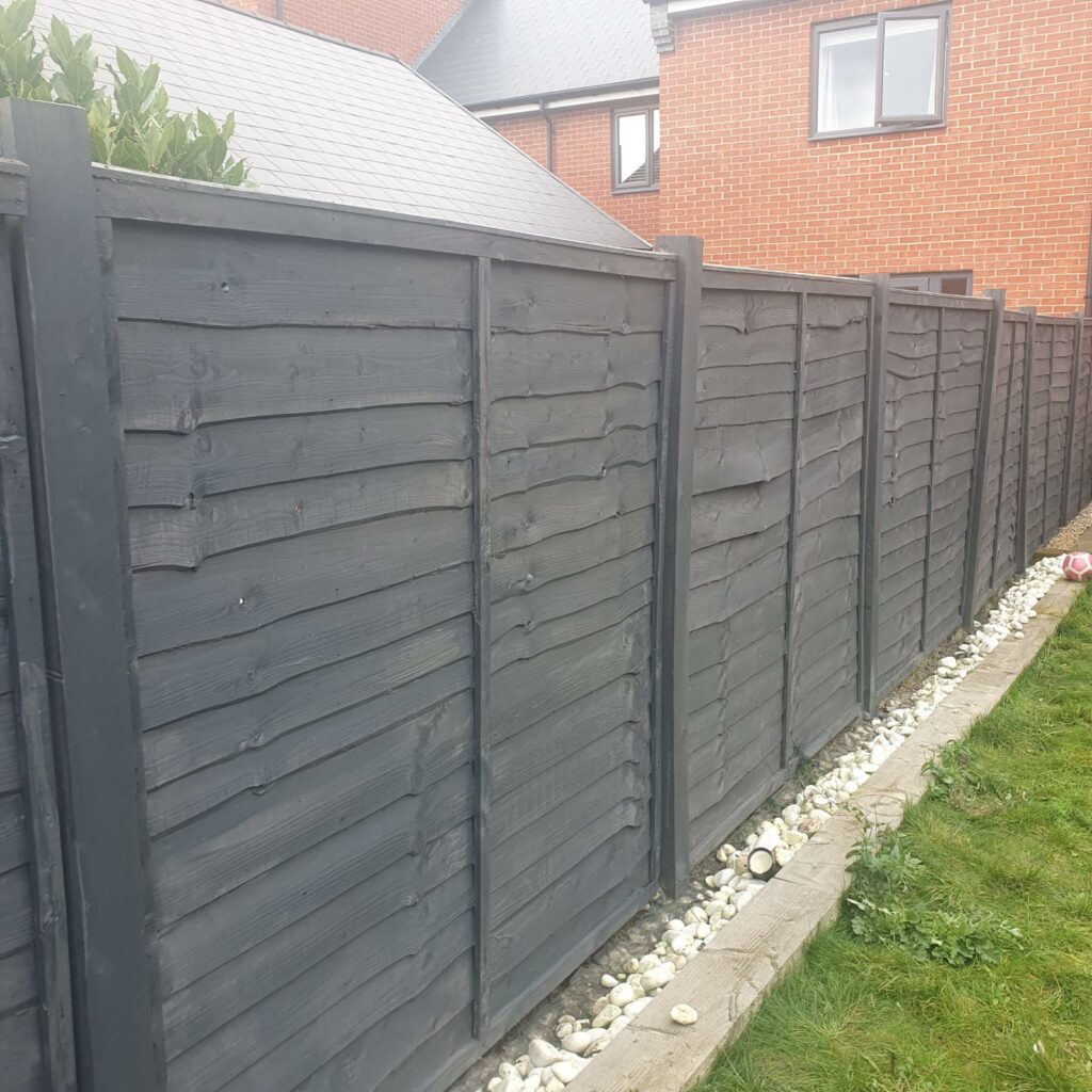 fence painting job in colchester