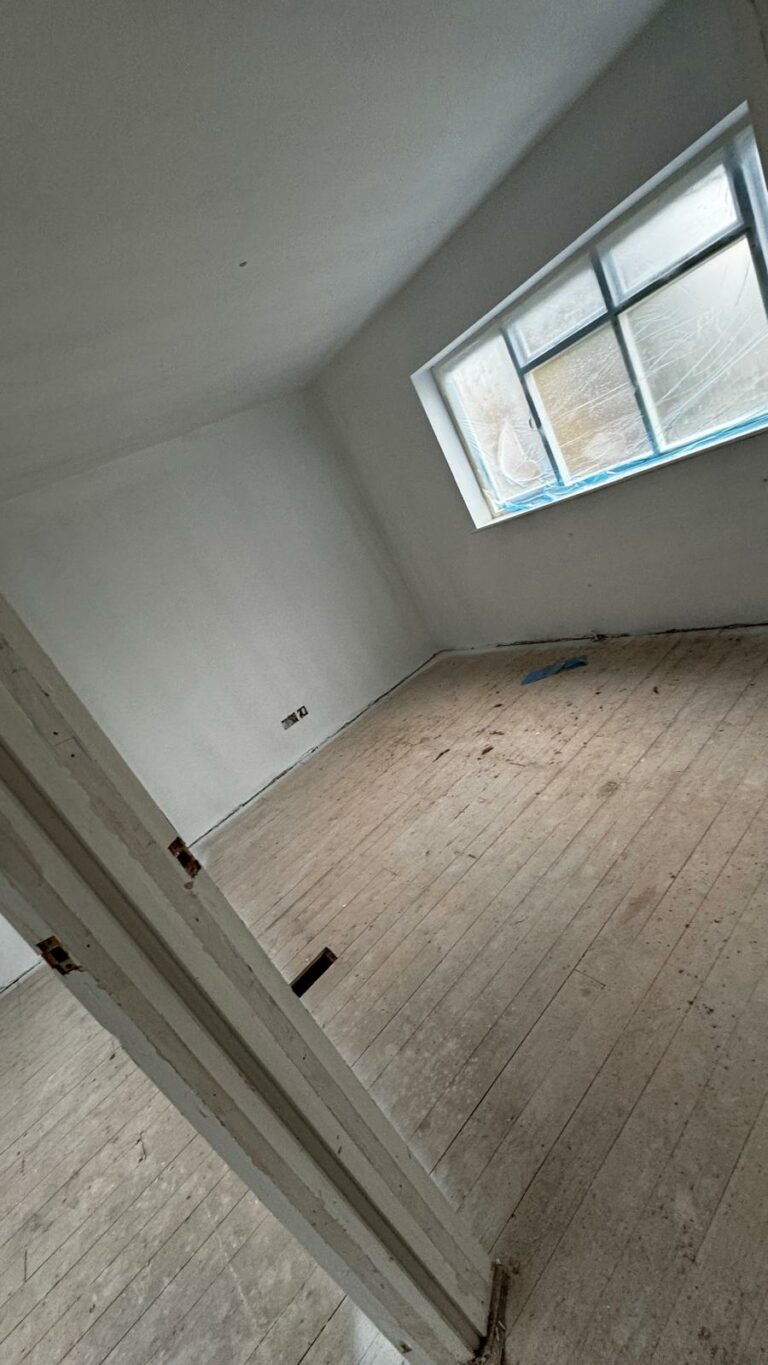 fresh plastering job in colchester