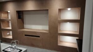 after of Colchester media wall