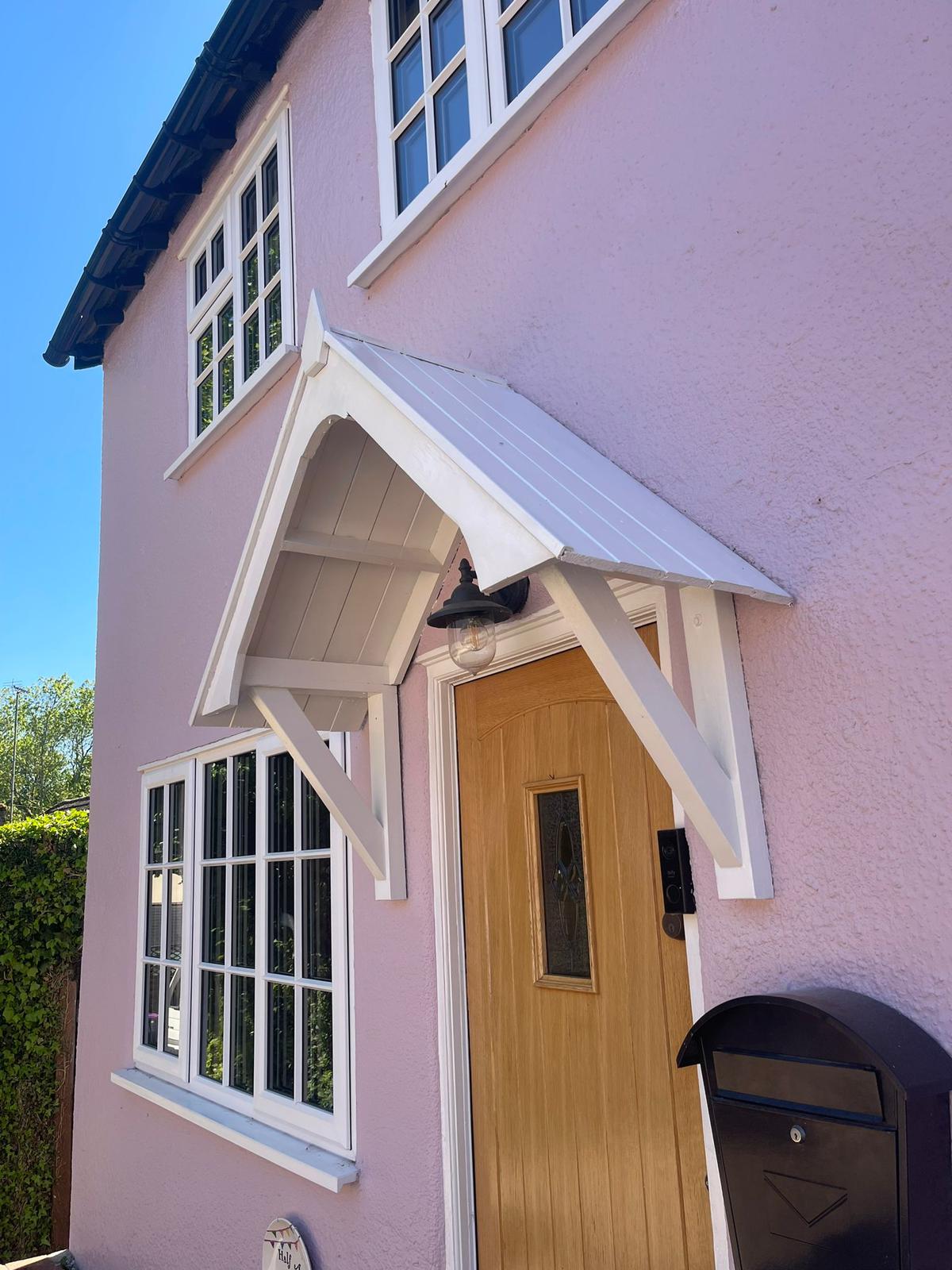 recent project exterior painting in Layer de la Haye