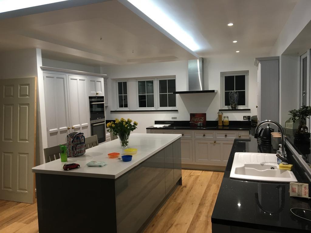 kitchen fitting image and interior painiting job in shepen colchester